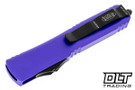 Microtech 123-3PU Ultratech T/E - Purple Handle - Black Blade