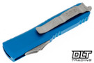 Microtech 231-11APBL UTX-85 S/E - Blue Handle - Apocalyptic Blade