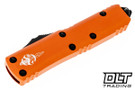 Microtech 719-1ORS UTX-85 Hellhound - Orange Handle - Black Blade - Signature Series