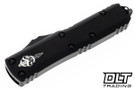 Microtech 719W-1TS UTX-85 Warhound - Black Handle - Black Blade - Signature Series