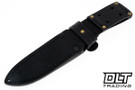 Vehement K2 Satin Double Black Micarta - Red Liners - Mosaic Pins - Tigerlypse Blade - Black Leather - Red Stitching