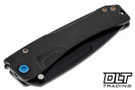 Medford Slim Midi Marauder  Tanto - PVD S90V - PVD Titanium - Blue Hardware & Clip