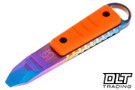 Koch Tools Kursor Prybar - Orange G-10 - Multi Colored #4 Koch Tools Kursor Prybar - Orange G-10 - Multi Colored #4
