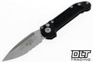 Microtech 1135-11 LUDT Gen III - Black Handle - Stonewashed Blade