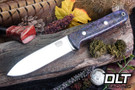 Bark River Kephart 4 3V Deep Purple & Red Maple Burl - Red Liners