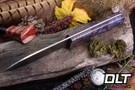 Kephart 4 3V Deep Purple & Red Maple Burl - Red Liners