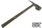 RMJ Tactical Snuggles Breaching Tool - Tungsten Cerakote - Dirty Olive G-10