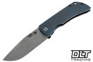 McNees PM Mac 2 3.5" - Atomic Blue Bronze Smooth Titanium - Stonewashed MagnaCut Blade