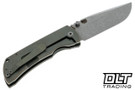 McNees PM Mac 2 3.5" - Atomic Green Bronze Smooth Titanium - Stonewashed MagnaCut Blade