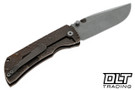 McNees PM Mac 2 3.5" - Matte Bronze Jigged Titanium - Stonewashed MagnaCut Blade