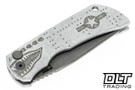 McNees PM Mac 2 3.5" Auto - Atomic Tiger Bomber Aluminum - Stonewashed MagnaCut Blade