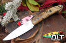 Bark River Bird & Trout CPM-154 Spalted Hackberry - Black Liners & Pins #1