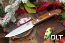 Bark River Bird & Trout CPM-154 Desert Ironwood Burl - Red Liners #1