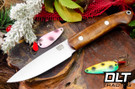 Bark River Bird & Trout CPM-154 Dark Curly Maple - Red Liners #3
