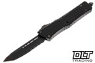 Microtech 144-2CT-LE Combat Troodon T/E - Black Frag Handle - DLC Blade