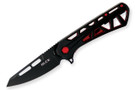 Buck 811 Trace Ops - Black & Red