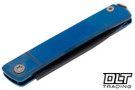 Medford Gentleman Jack GJ-2 Drop Point - DLC S45VN - Blue Titanium