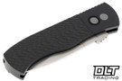 Pro-Tech Emerson CQC-7 - Black Jigged Handle - Stonewashed Blade - Left Handed