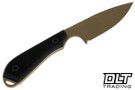 White River M1 Backpacker Pro S90V - FDE Cerakote - Black G-10