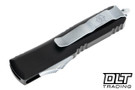 Microtech 232-1SB UTX-85 D/E - Black Handle - White Blade - Steamboat Willie Engraved