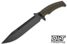 RMJ Tactical Combat Africa - Tungsten Cerakote - Dirty Olive G-10
