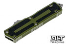 Microtech 1278-10APOD Scarab II Gen III S/E - OD Green Handle - Apocalyptic Blade