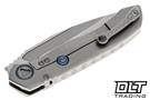 Microtech 190C-4CFITI Anax S/E - Titanium - Carbon Fiber Inlay - Satin Blade