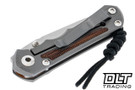Chris Reeve Small Inkosi - Insingo - Glass Bead Blasted - Natural Canvas Micarta