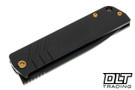 Medford Antik Drop Point - DLC S45VN - DLC Titanium - Bronze Hardware & Clip