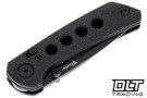 Reate PL-XT - Black Micarta - Black G-10 Inlay - Black PVD Blade