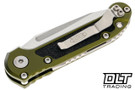 Microtech 1136-10OD LUDT Gen III - OD Green Handle - Stonewashed Blade Microtech 1136-10OD LUDT Gen III - OD Green Handle - Stonewashed Blade