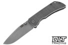 McNees PM Mac 2 3.5" Gen 2 - Frag - Atomic Stonewashed Titanium - Hand Ground - Stonewashed Blade