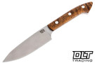 Bark River Petty Z CPM-154 Mesquite Burl - Black Liners #1
