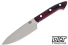 Bark River Petty Z CPM-154 IBN Micarta - Red Liners #01