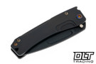 Medford Slim Midi Left Hand - Tanto - DLC S45VN - DLC Titanium - Flamed Hardware & Clip