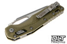 Microtech 210T-11APPMOD MSI S/E - OD Green Injection Molded Handle - Apocalyptic Blade