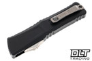 Microtech 1143-11 Combat Troodon Gen III S/E - Black Handle - Stonewashed Blade Microtech 1143-11 Combat Troodon Gen III S/E - Black Handle - Stonewashed Blade