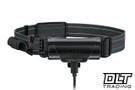Olight Array 2 Pro Rechargeable Headlamp showing charging. 