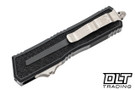 Microtech 1278-10AP Scarab II Gen III S/E - Black Handle - Apocalyptic Blade