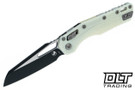 Microtech 210T-1PMWH MSI S/E - White Injection Molded Handle - Black Blade