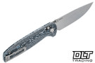 Tactile Knife Company Maverick - White Storm Carbon Fiber