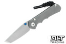 Chris Reeve Small Inkosi - Tanto - Glass Bead Blasted Titanium