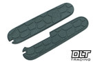 LCI Lex Custom International Victorinox 91mm Titanium Scale - Lizard Design - Charcoal Green