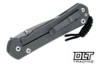 Chris Reeve Small Sebenza 31 - Glass Bead Blasted Titanium - Silver Double Thumb Lugs