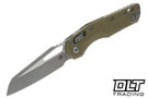 Microtech 210-10APFLGTOD MSI S/E - OD Green Fluted G-10 - Apocalyptic Blade