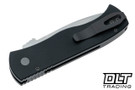 Pro-Tech Emerson CQC-7 Spear Point - Black Handle - Stonewashed 20CV Blade