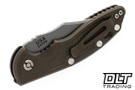 Hinderer 3.5" XM-18 Auto Bowie - Battle Bronze Anodized Titanium