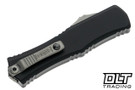 Microtech 1705M-10AP Mini Hera Recurve - Black Handle - Apocalyptic Blade