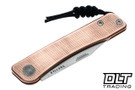 Tactile Knife Company - Copper Bexar - Clip Point MagnaCut Blade