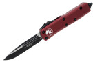 Microtech 231-1MR UTX-85 S/E - Merlot Red Handle - Black Blade